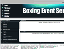 Tablet Screenshot of boxingeventservice.com